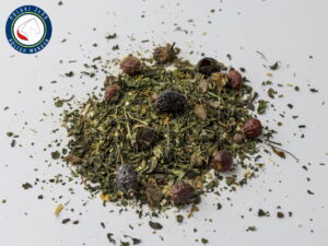 Mieszanka owocowo - ziołowa KLACZ ŹREBNA - Jabłkowo-różana