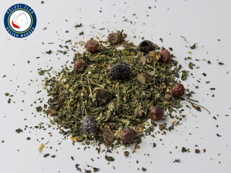 PREBIOTYCZNE MIESZANKI OWOCOWO - ZIOŁOWE DLA KLACZY ŹREBNYCH - Zestaw ziołowy Jabłkowo-różany PREBIOTYCZNE MIESZANKI OWOCOWO - ZIOŁOWE DLA KLACZY ŹREBNYCH - Zestaw ziołowy Jabłkowo-różany