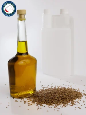 Olej lniany 1l - tłoczony na zimno, gatunek pierwszy